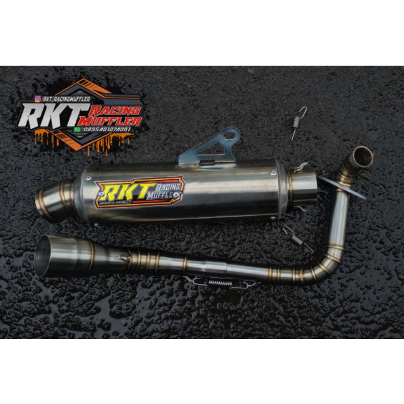 Jual KNALPOT RACING VARIO 125/150 New,Led, VARIO DLL , Knalpot racing ...