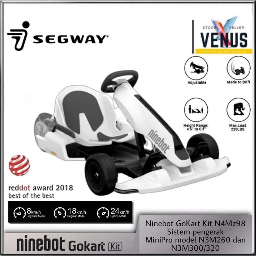 Jual Ninebot Electric Gokart Kit Segway Go Kart Ninebot Kit Shopee Indonesia 