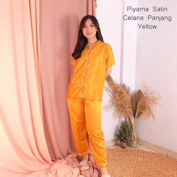 SATINCP Satin Silky Velvet Premium Vibelle Shop Grosir Baju Tidur CP Piyama Fashion Wanita