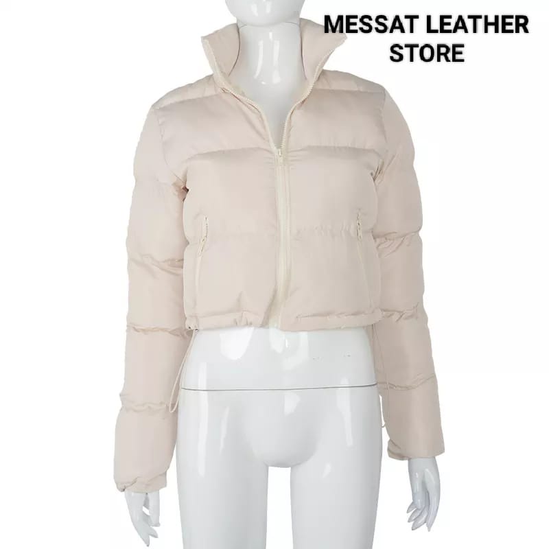 Jual MESSAT STORE winter Pendek Mantel Tebal Musim Dingin Wanita