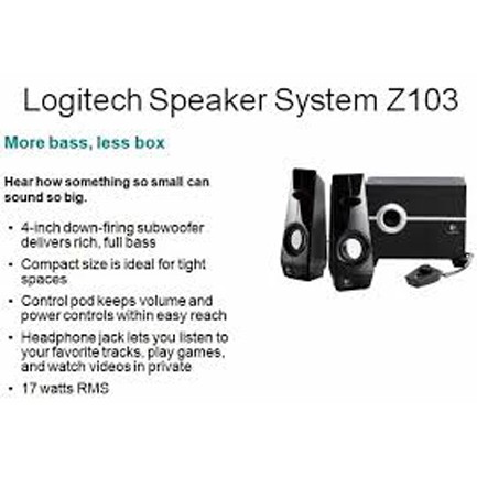 Jual LOGITECH Z103 SPEAKER | Shopee Indonesia