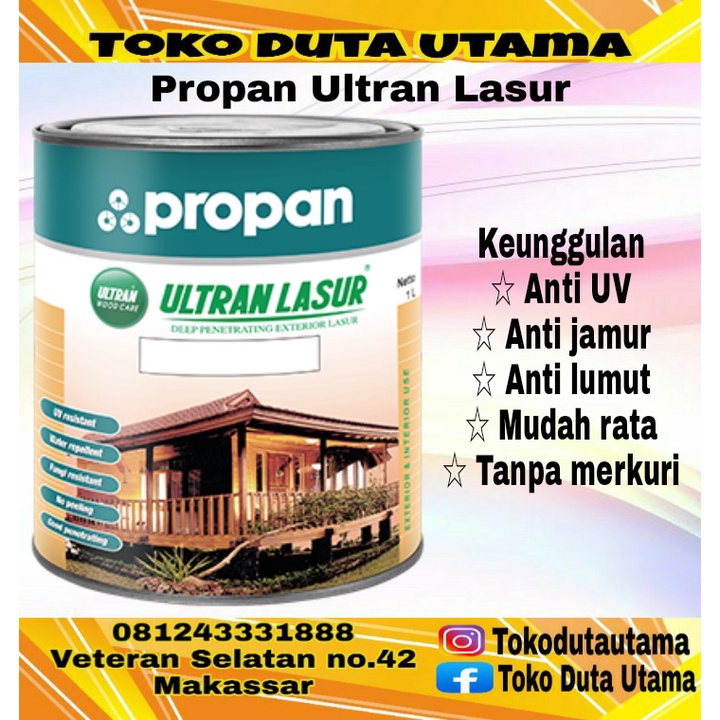 Jual Ultran Lasur Propan 1 Liter | Shopee Indonesia