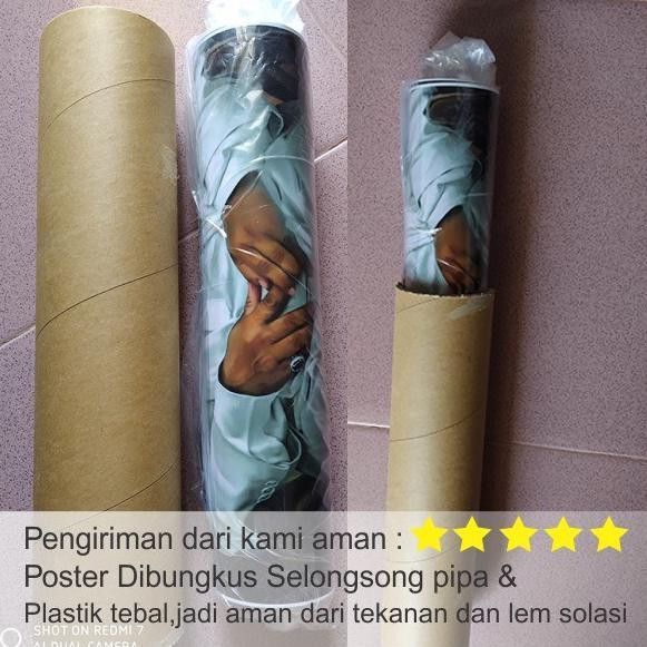 Jual POSTER UKURAN 60X90CM HABIB UMAR 3 BAHAN LUSTER CETAK UV BISA ...
