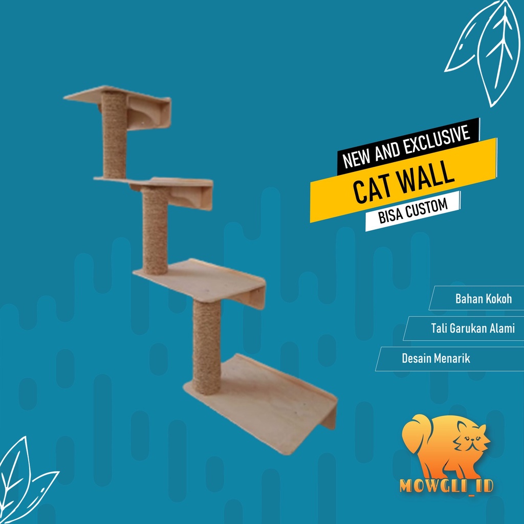 Jual Cat Playground - Cat Wall - Panjatan Kucing - Cakaran Kucing ...