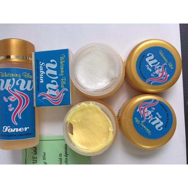 Jual Cream Pemutih Wajah CREAM WB WHITENING BLUE R64 | Shopee Indonesia
