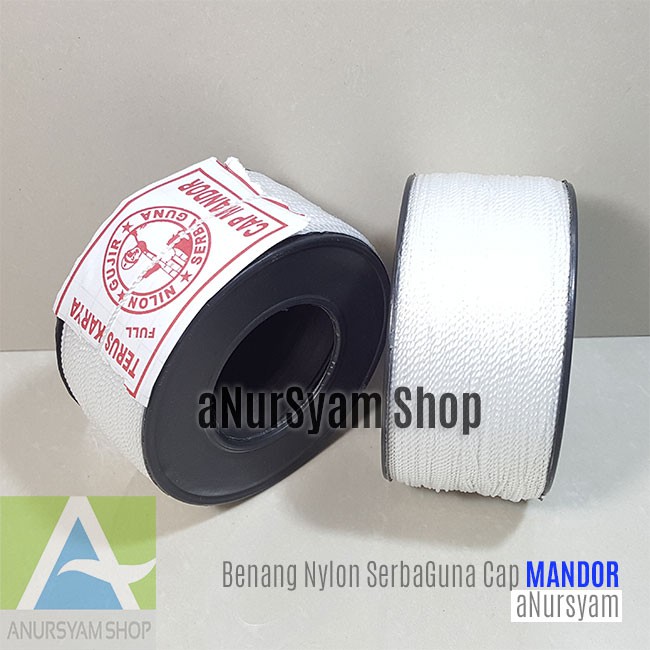 Jual Benang Nilon SerbaGuna Cap MANDOR / Benang Nylon | Shopee Indonesia