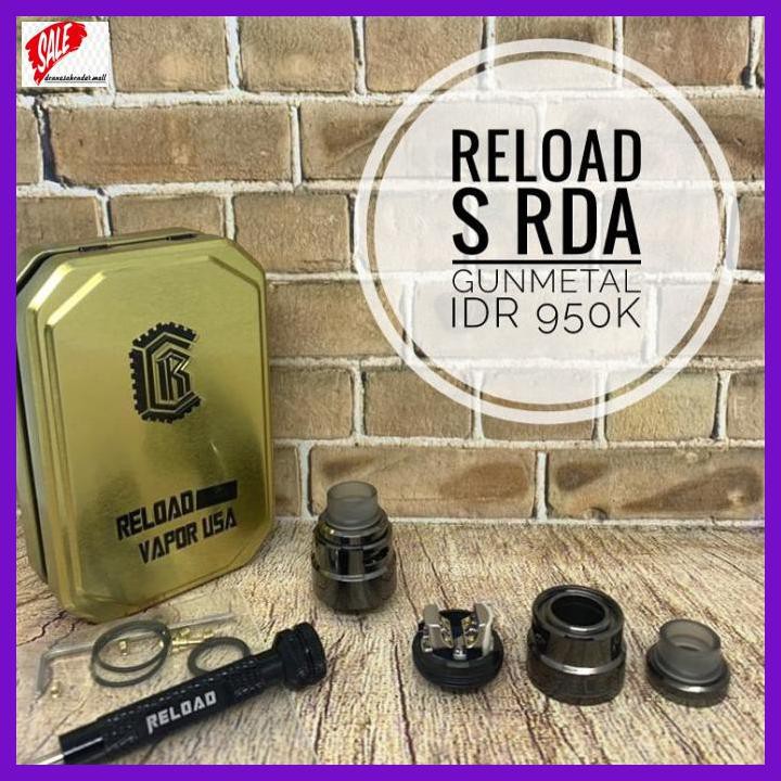 Jual Epavatomizer- Authentic Reload S Rda Limited Gunmetal By Reload ...