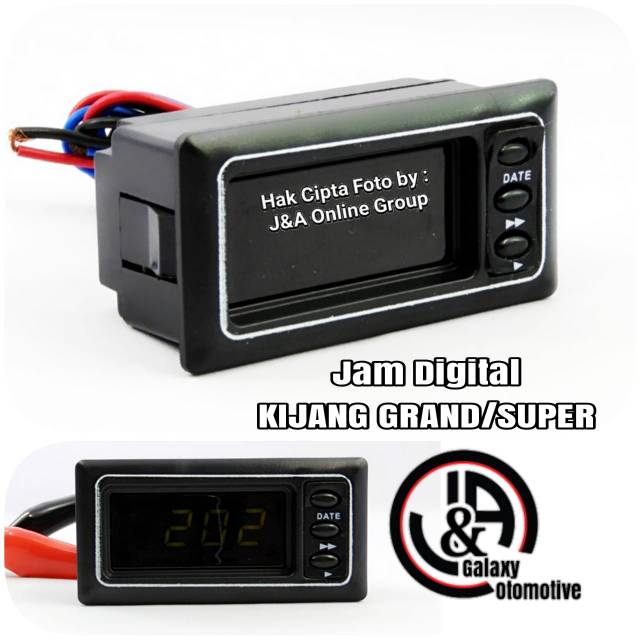 Jual Jam Digital Kijang Grand / Super & Kijang New / Kapsul Shopee