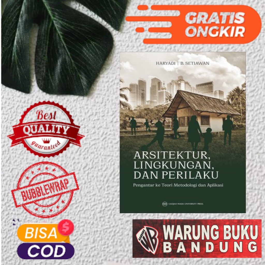 Jual Arsitektur Lingkungan Dan Perilaku : Pengantar Ke Teori Metodologi ...