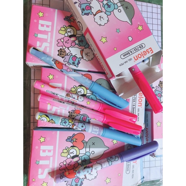 Jual Ballpoint Gel Karakter BT21 | Shopee Indonesia