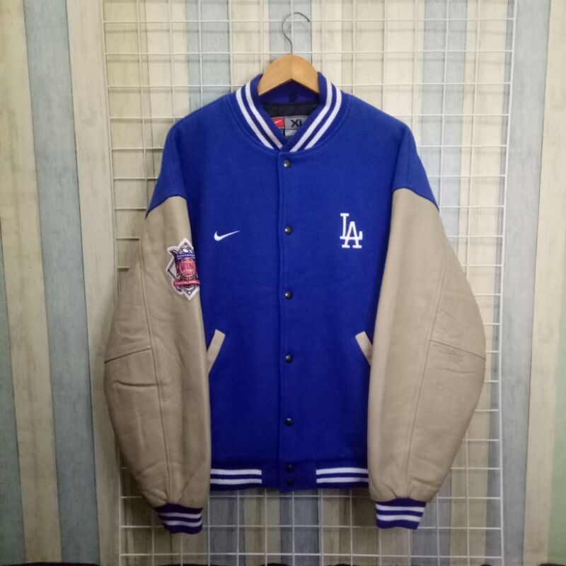 Nike Dodgers ブラック ジャンパー L 90s vintage（古着 80s USA