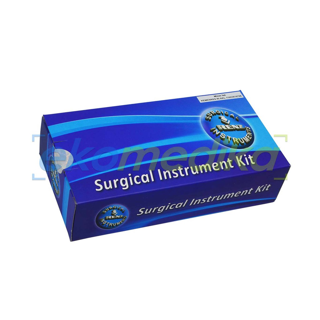 Jual RENZ Minor Set Standar / RENZ Surgery Minorset Instrumen Bedah ...