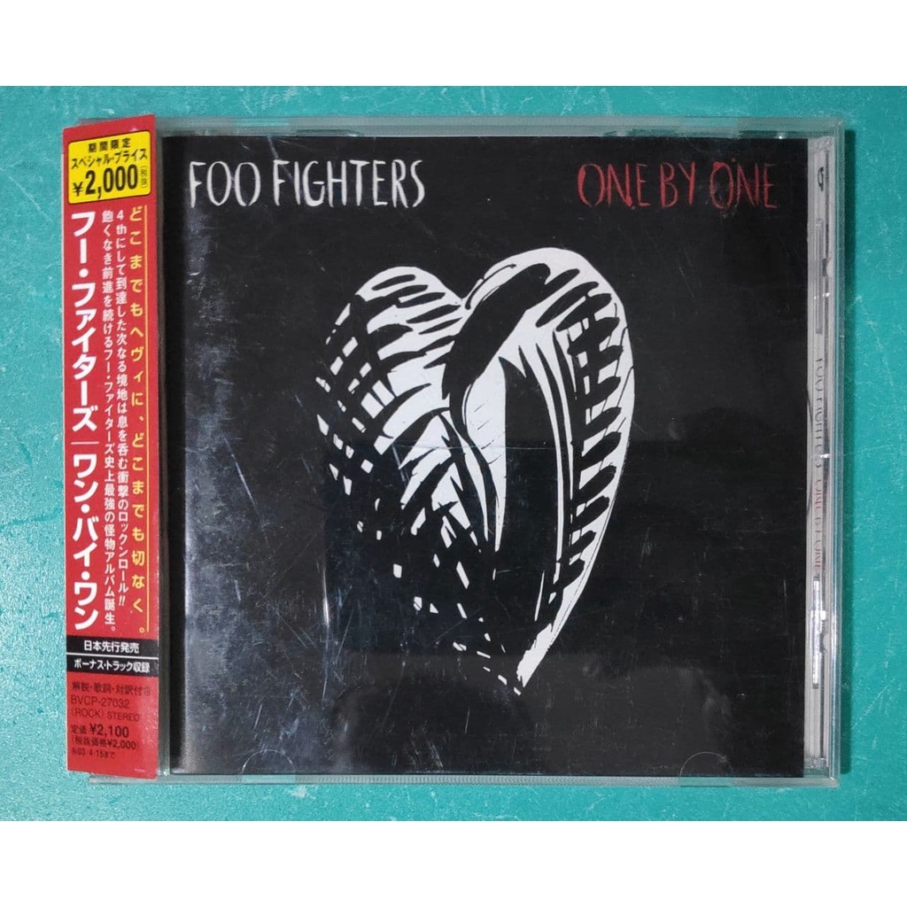 Jual CD import Original Foo Fighters One By One Japan OBI feat Brian May |  Shopee Indonesia