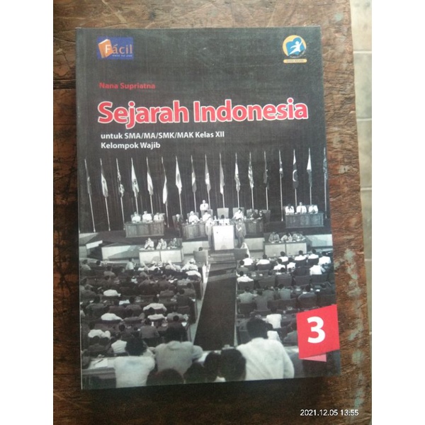 Jual Buku Paket Sejarah Indonesia Untuk SMA/MA/SMK/MAK KELAS XII ...