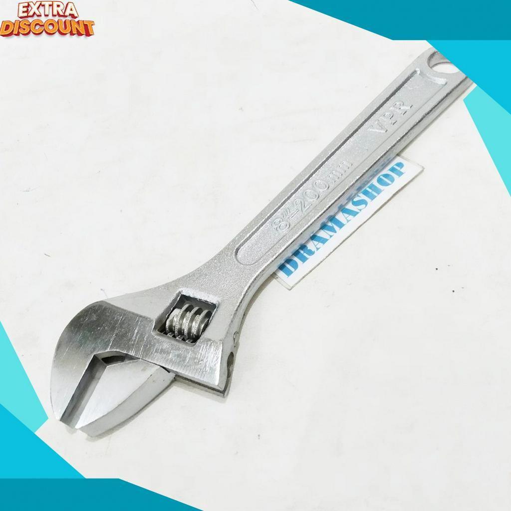 Jual SHOPEE SALE Kunci Inggris 8 8 inch | Shopee Indonesia