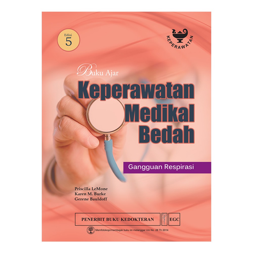 Jual Buku Ajar Keperawatan Medikal Bedah Ed Ganguang Respirasi Shopee Indonesia