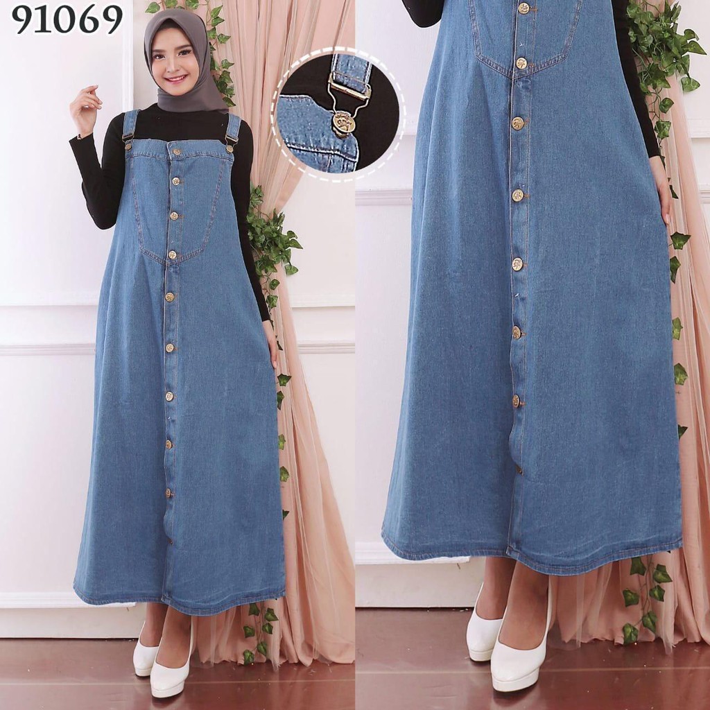 Overall jeans dress sale