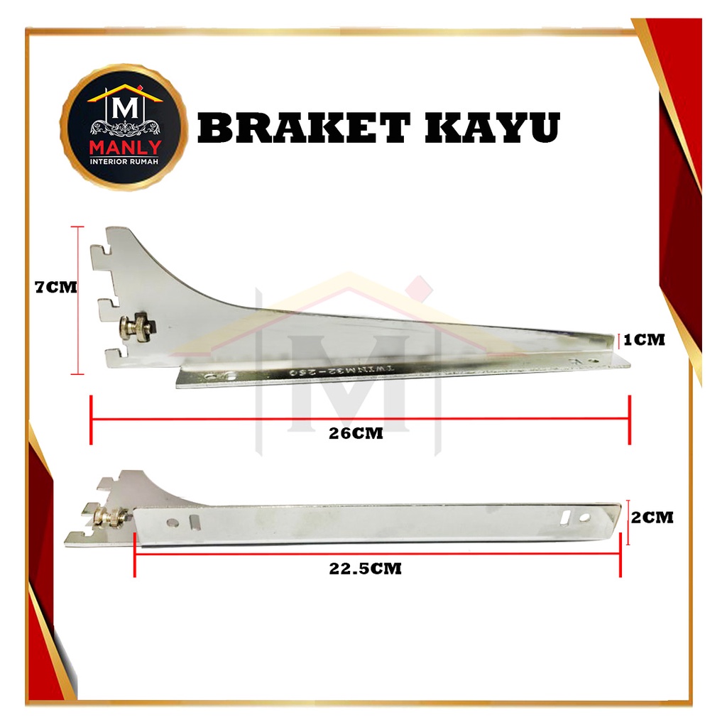 Jual Breket Papan Kayu / Braket Kayu atau Braket Triplek.. | Shopee ...