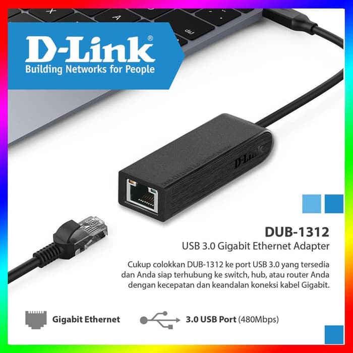 Jual DLINK DUB1312 USB 3.0 Gigabit Adapter Shopee Indonesia
