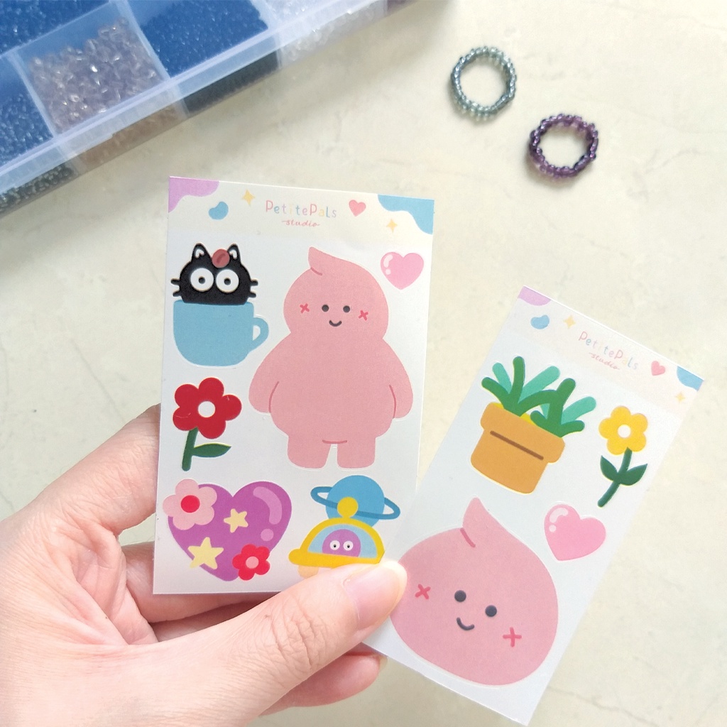 Jual Pippi basic sticker set / set sticker basic Pippi | Shopee Indonesia
