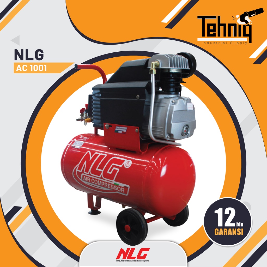 Jual Kompresor Angin Listrik NLG ACN1001 ( New ) Direct Compressor 1