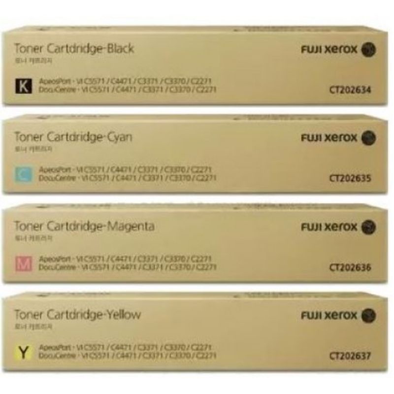 Jual TONER FUJI XEROX APEOSPORT VI C2271/C3370/C3371/C4471/C5571 ...