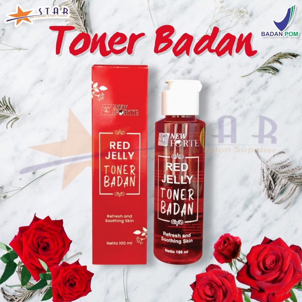 Jual STAR SYB Forte Red Jelly Toner Badan (New packaging) | Shopee ...