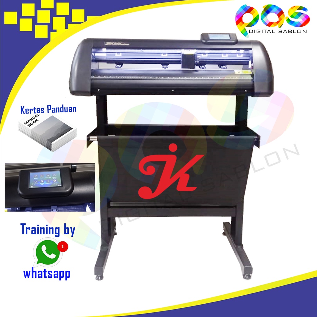 Jual Mesin Cutting Sticker Jinka GC 721/ Jinka GC 721 PRO LED CAM TOUCH ...