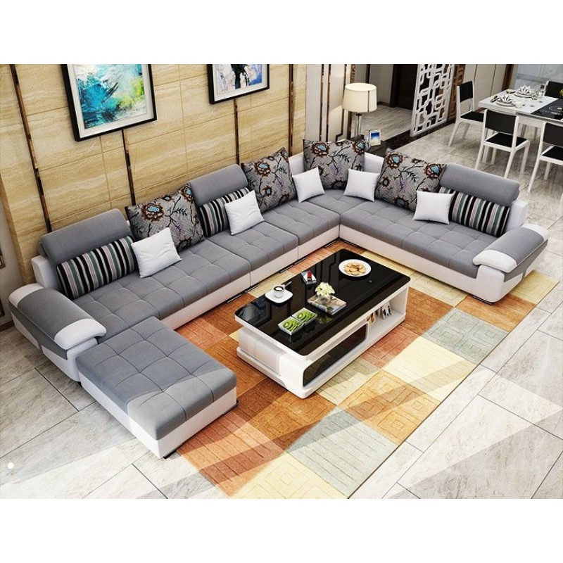 Jual sofa Letter-U minimalis modern | Shopee Indonesia