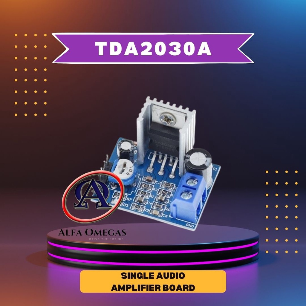 Jual TDA2030A TDA2030 Mono 6-12V 18W Single Audio Amplifier Board