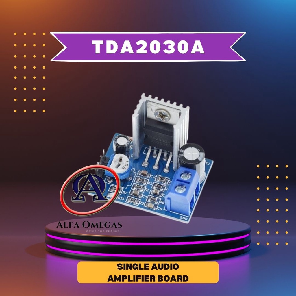 Jual TDA2030A TDA2030 Mono 6-12V 18W Single Audio Amplifier Board ...