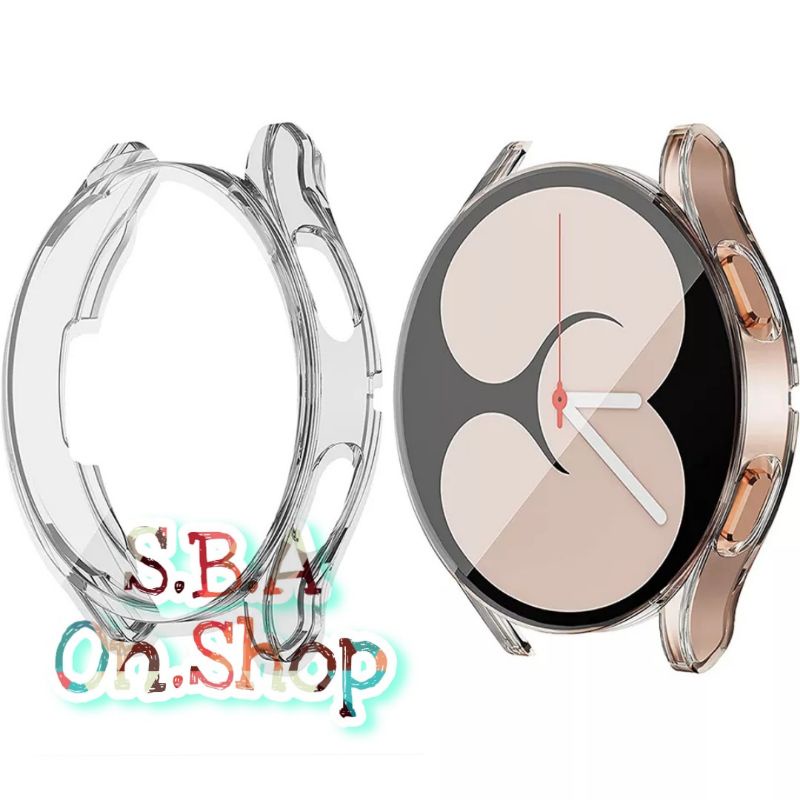 Jual Case Casing Full Cover Layar Soft Silicone Samsung Galaxy Watch 4 ...