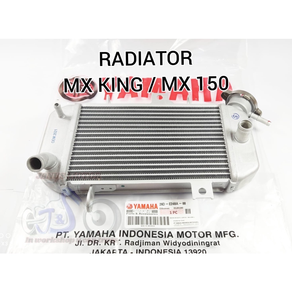 Jual RADIATOR MX KING YAMAHA MX 155 CC KUALITAS ORISINIL PRESISI AWET