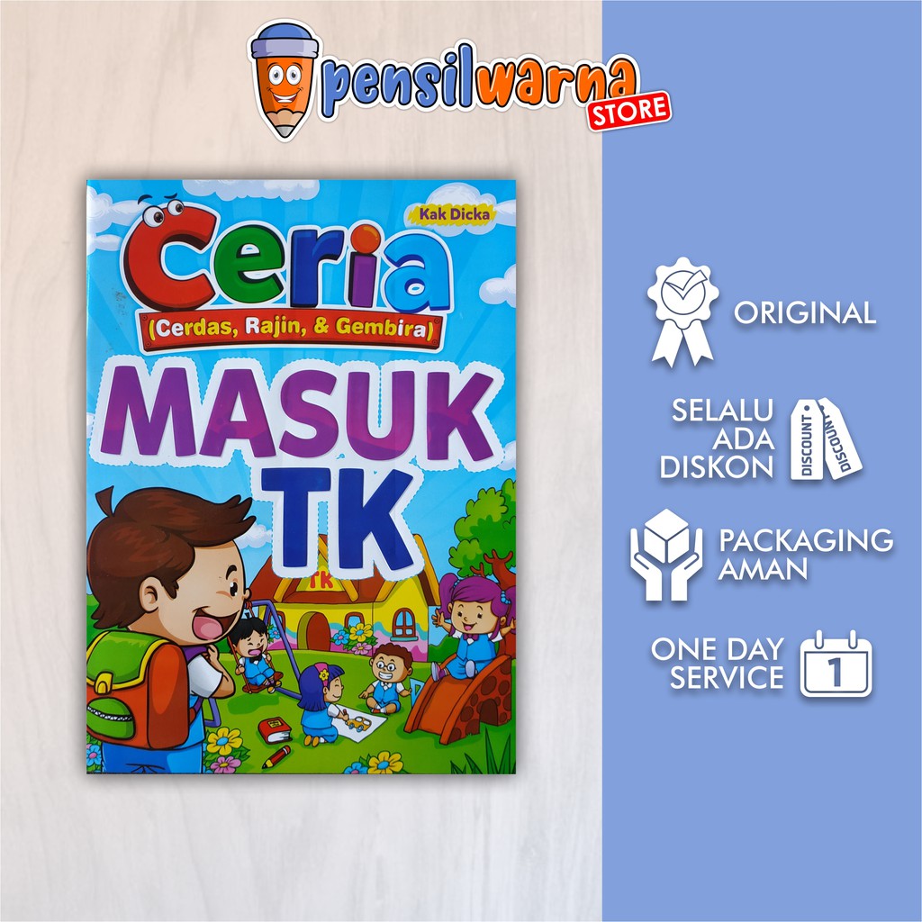 Jual BUKU PAKET BELAJAR ANAK PAUD : Ceria Masuk TK | Shopee Indonesia