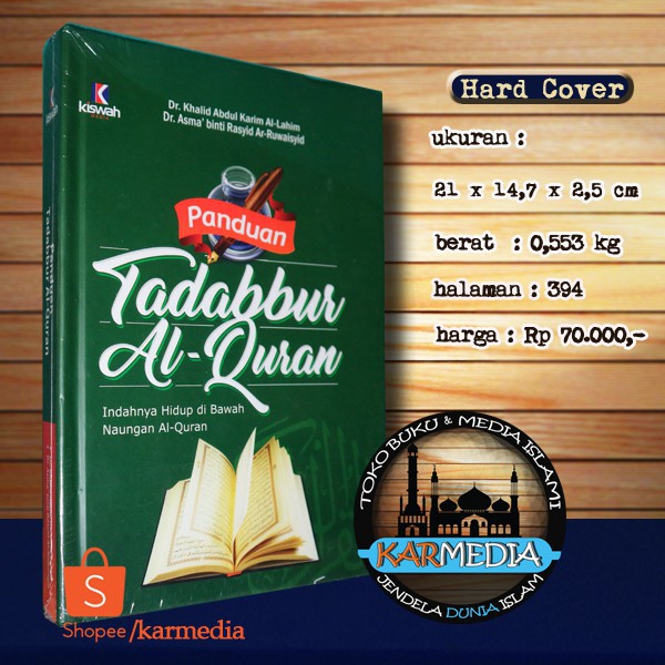 Jual Panduan Tadabbur Al Quran Indahnya Hidup Di Bawah Naungan Al Quran ...