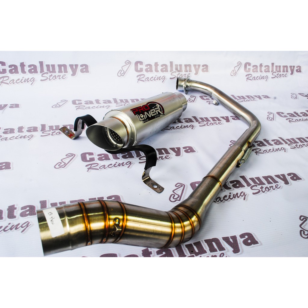 Jual knalpot racing pro liner titan fullset | Shopee Indonesia