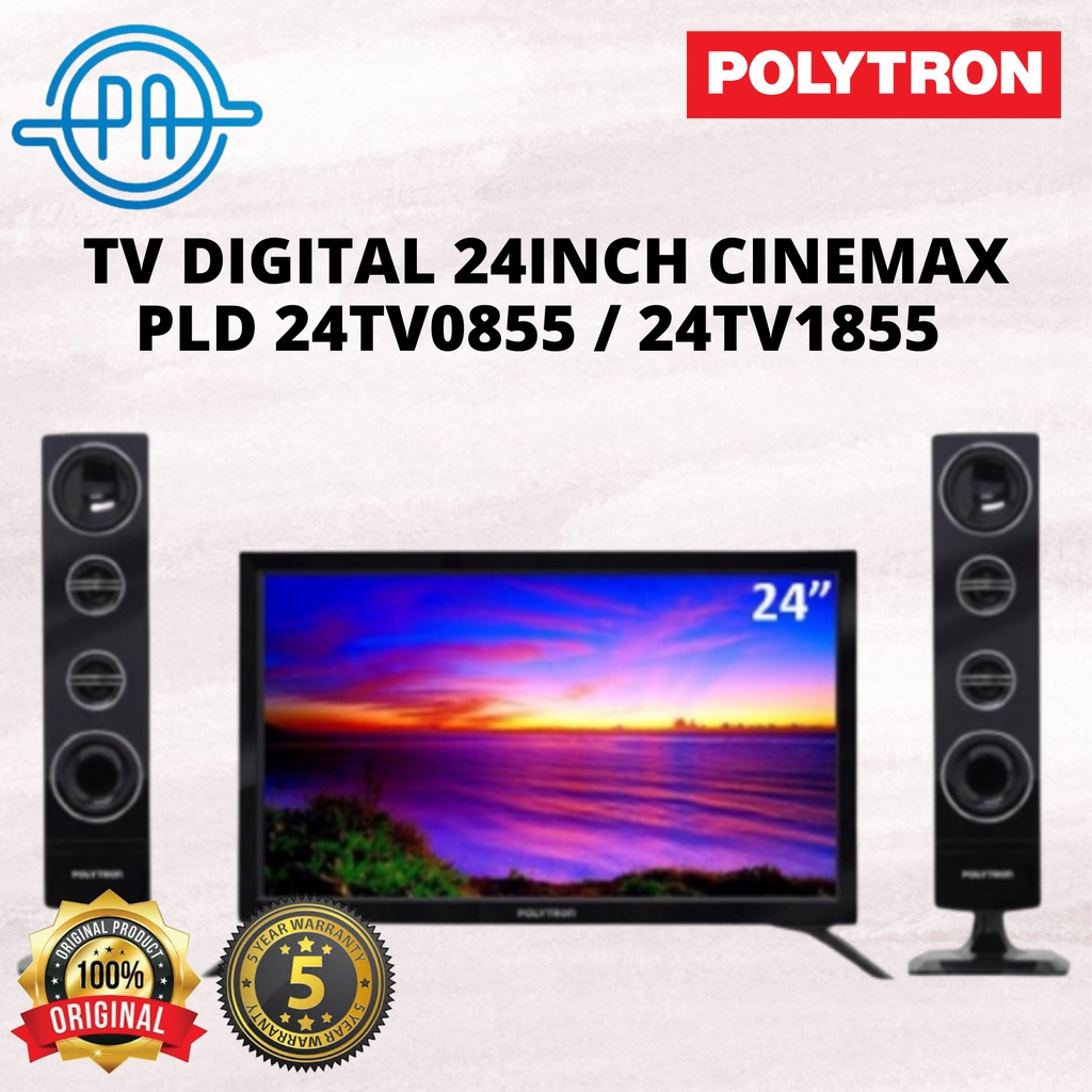 Jual Tv Polytron Led Digital Inch Cinemax Pld Tv Tv