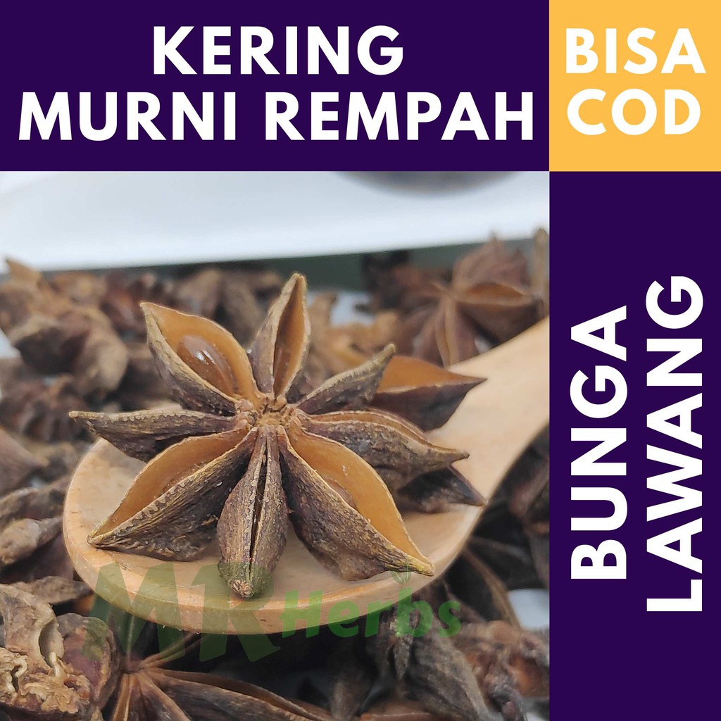 Jual Jsr Rempah Bunga Lawang Pekak Star Anise 70gr Bumbu Penyedap