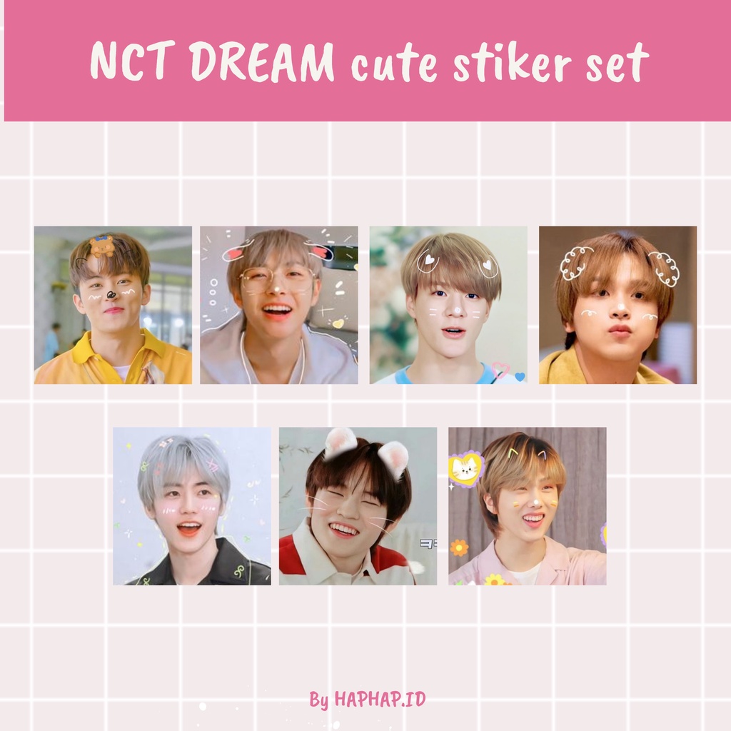 Jual BTS & NCT Dream Cute Stiker Set | Shopee Indonesia