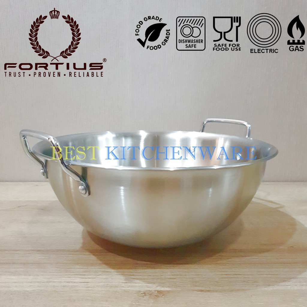 Set Da 6 Ciotole In Acciaio Inossidabile Per Impastare E Servire – Diametro 20 Cm, Profondità 6 Cm - 2