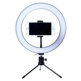 Lacyfans Halo Ring Light Led 120 Led 10 Inch Holder Mini Tripod Rl 128 Kirana