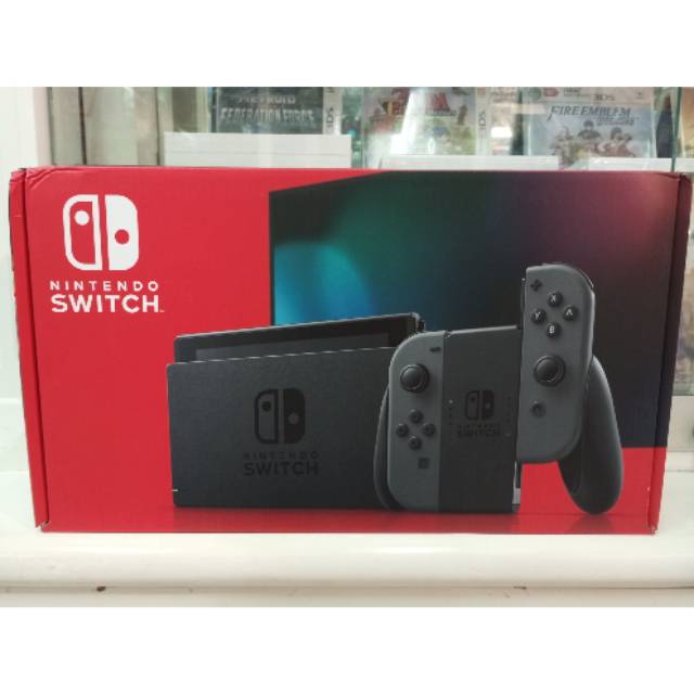 Jual Nintendo Switch Console Version 2 Color Grey Shopee Indonesia