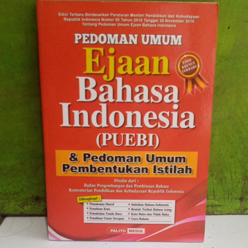 Jual BUKU EJAAN BAHASA INDONESIA PUEBI | Shopee Indonesia