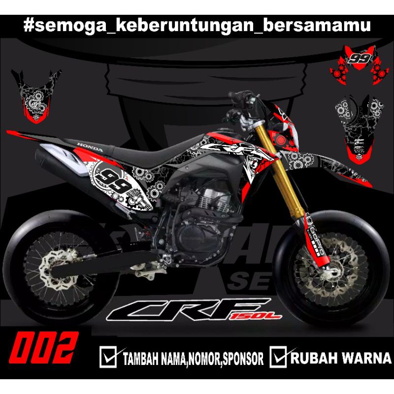 Jual Sticker Setiker Stiker Decal Crf 150 L Fullbody Dekal Stiker Crf