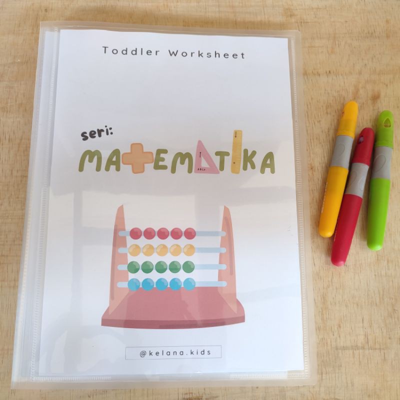 Jual Worksheet Matematika Untuk Anak Usia 2 3 4 5 6 Tahun Pra TK PAUD ...