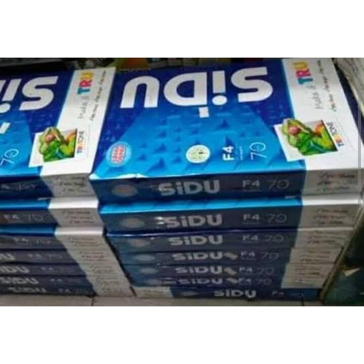 Jual Kertas Hvs Sidu F4 70 Gr Shopee Indonesia