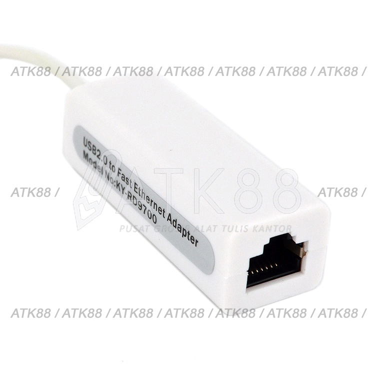 Jual USB Kabel LAN MTech 2.0 Adapter Eksternal 9700 Shopee