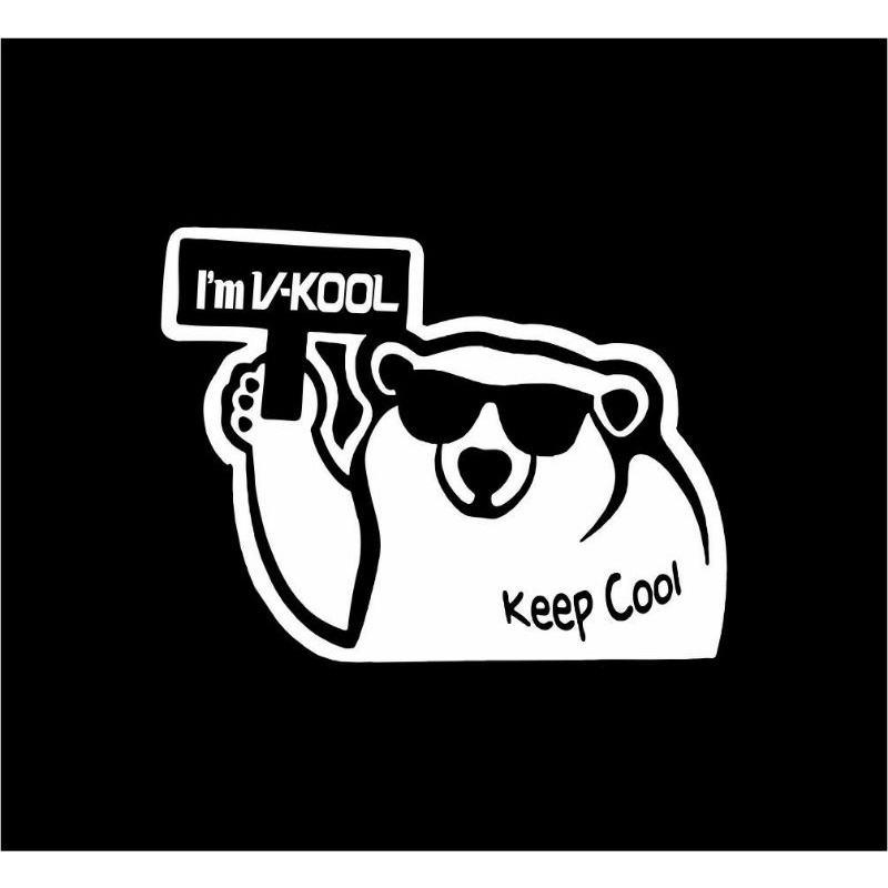Jual STICKER IM V-KOOL KEEP COOL | Shopee Indonesia