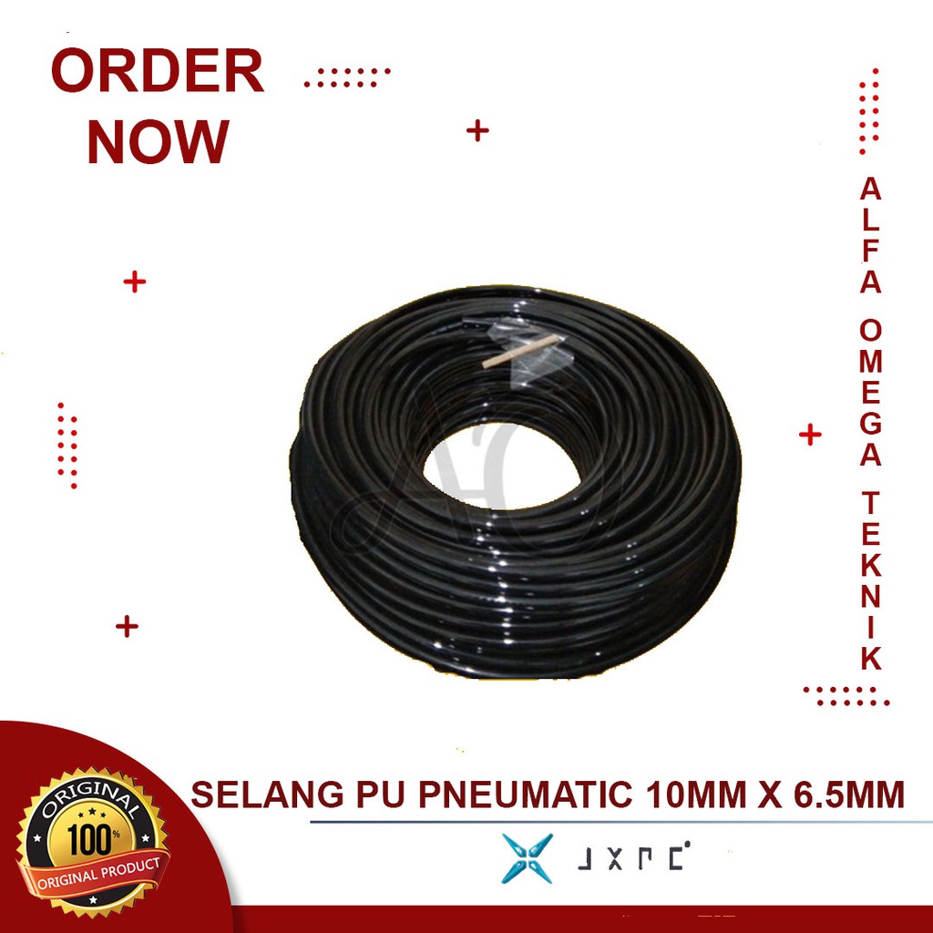 10m PU Pneumatik Schlauch 1/4 Zoll - Luftschlauch Set Mit Verbindern & Werkzeug