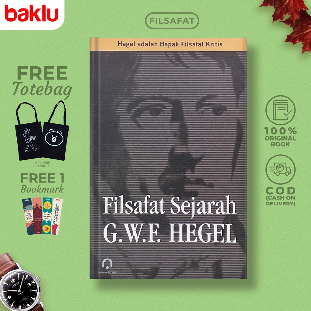 Jual Buku Filsafat Sejarah G W F Hegel Pustaka Pelajar Shopee